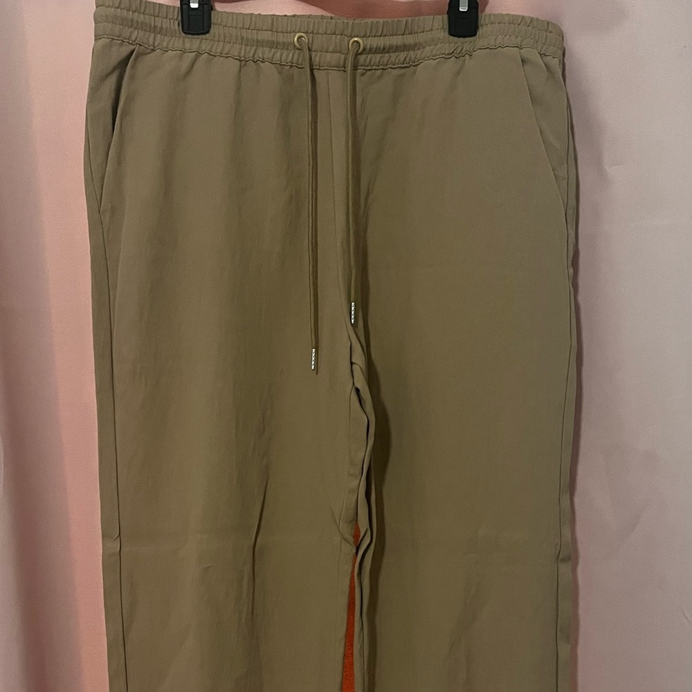 Tan Jogger Pants